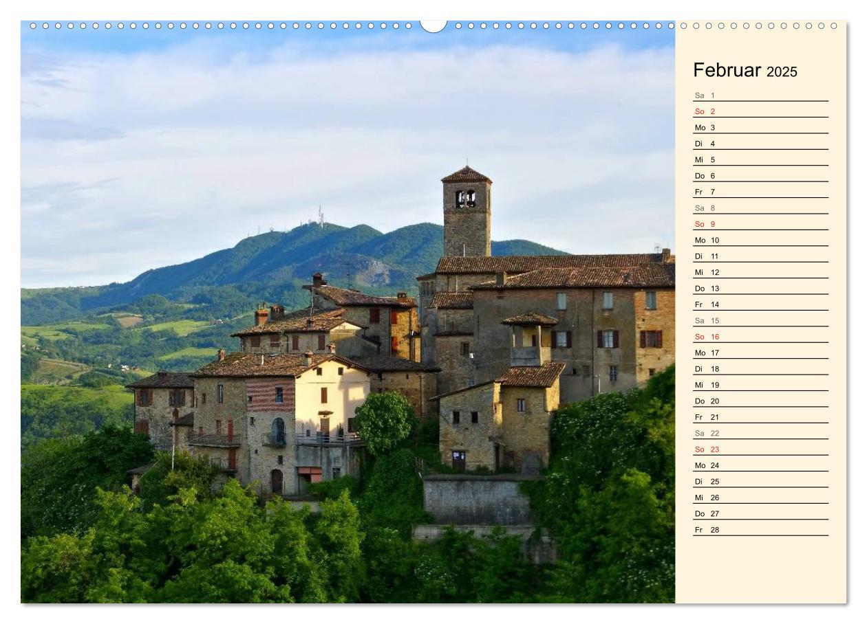 Bild: 9783435508334 | Emilia-Romagna (Wandkalender 2025 DIN A2 quer), CALVENDO...