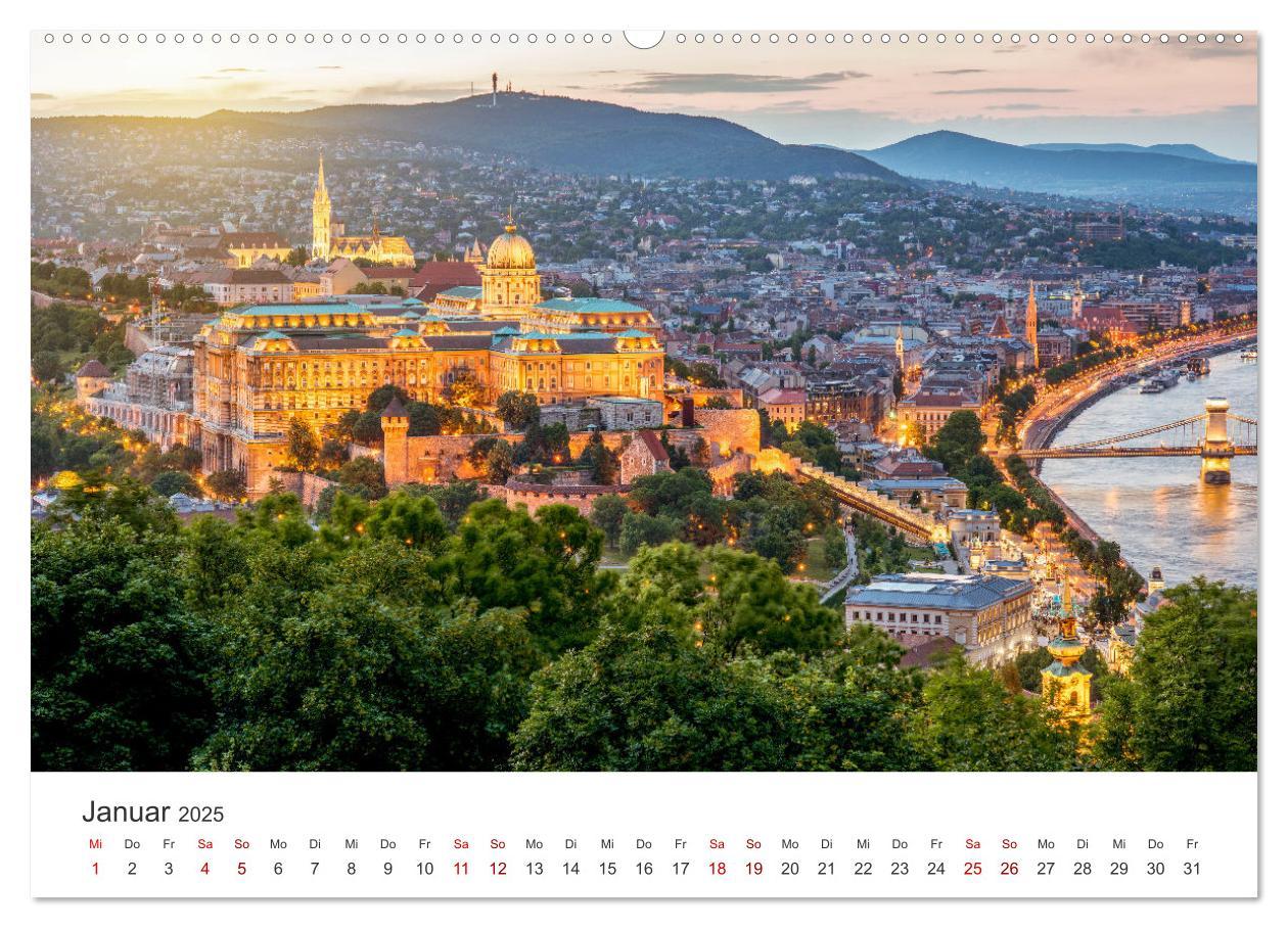 Bild: 9783383916885 | Budapest - Eine Reise in die Hauptstadt von Ungarn. (Wandkalender...