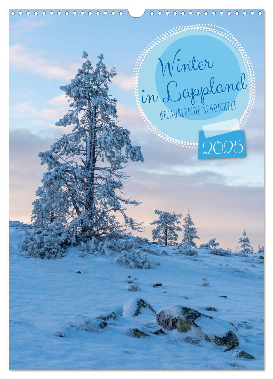 Cover: 9783435886258 | Winter in Lappland - Bezaubernde Schönheit (Wandkalender 2025 DIN...