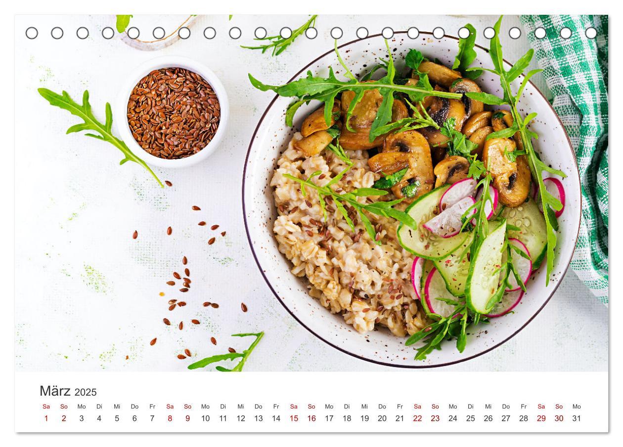 Bild: 9783383936203 | Vegan - Mmmh lecker! (Tischkalender 2025 DIN A5 quer), CALVENDO...