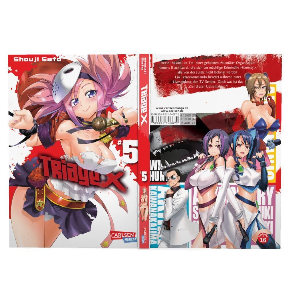 Bild: 9783551746672 | Triage X 05 | Shouji Sato | Taschenbuch | Triage X | 160 S. | Deutsch