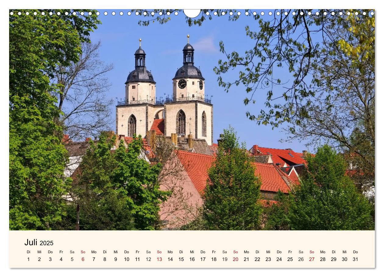 Bild: 9783435454693 | Lutherstadt Wittenberg - Stadt der Reformation (Wandkalender 2025...