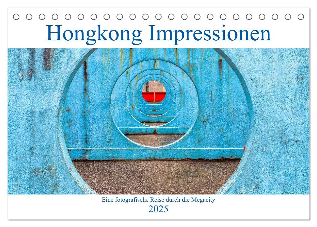 Cover: 9783435126736 | Hongkong Impressionen (Tischkalender 2025 DIN A5 quer), CALVENDO...