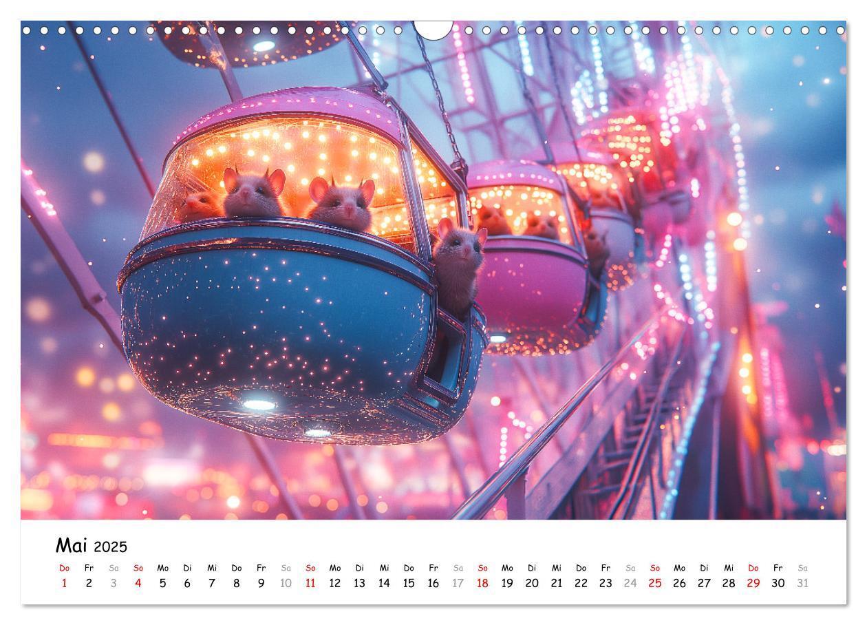 Bild: 9783457211632 | Hamster im Freizeitpark - Lustiger Kalender mit Jahrmarkt-Motiven...