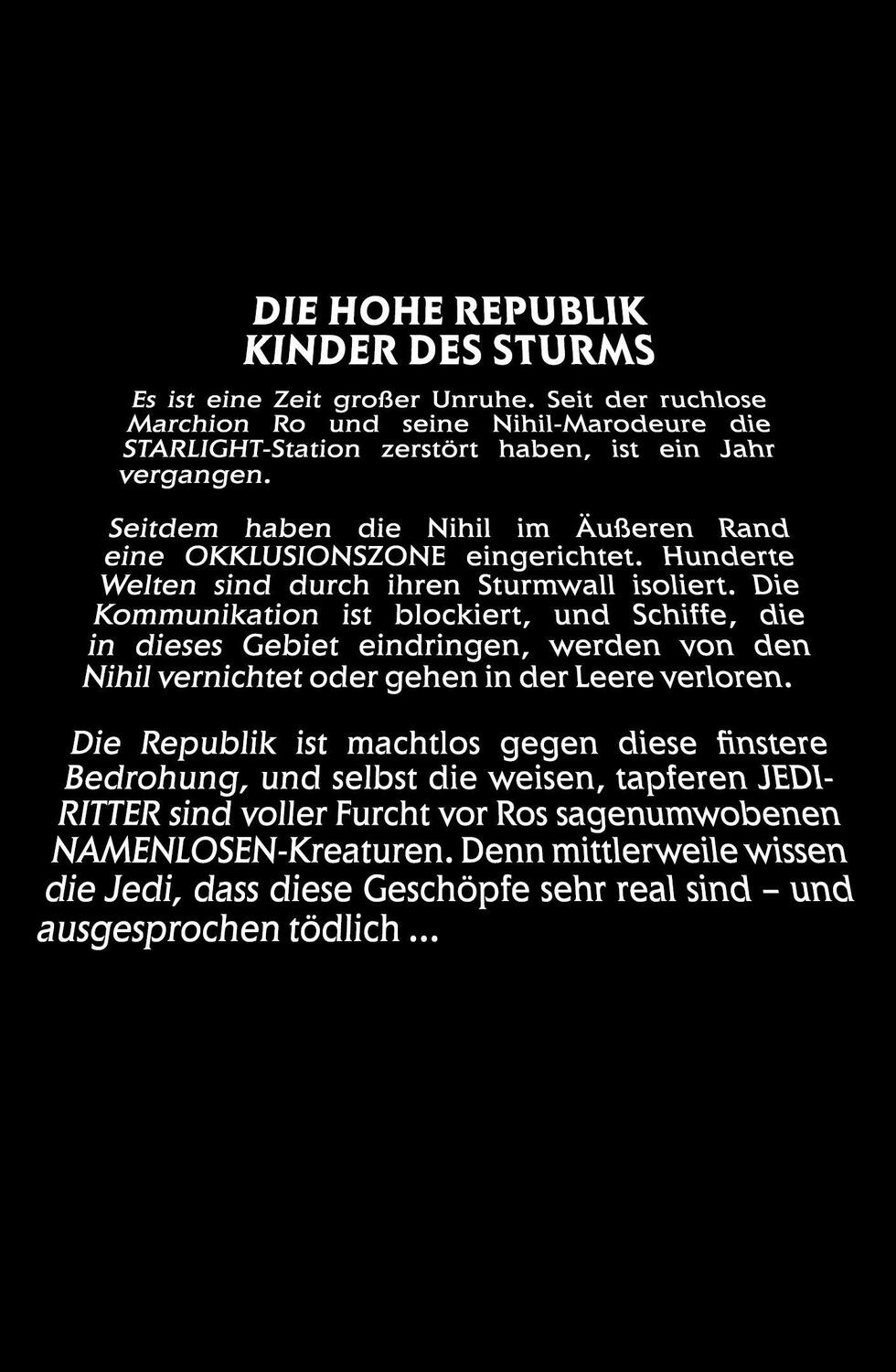 Bild: 9783741640421 | Star Wars Comics: Die Hohe Republik - Kinder des Sturms | Taschenbuch