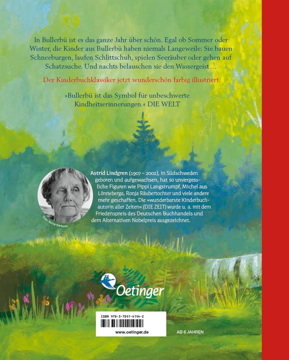 Rückseite: 9783789141942 | Mehr von uns Kindern aus Bullerbü (farbig) | Astrid Lindgren | Buch