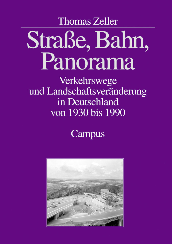 Cover: 9783593366098 | Straße, Bahn, Panorama | Thomas Zeller | Taschenbuch | 451 S. | 2002