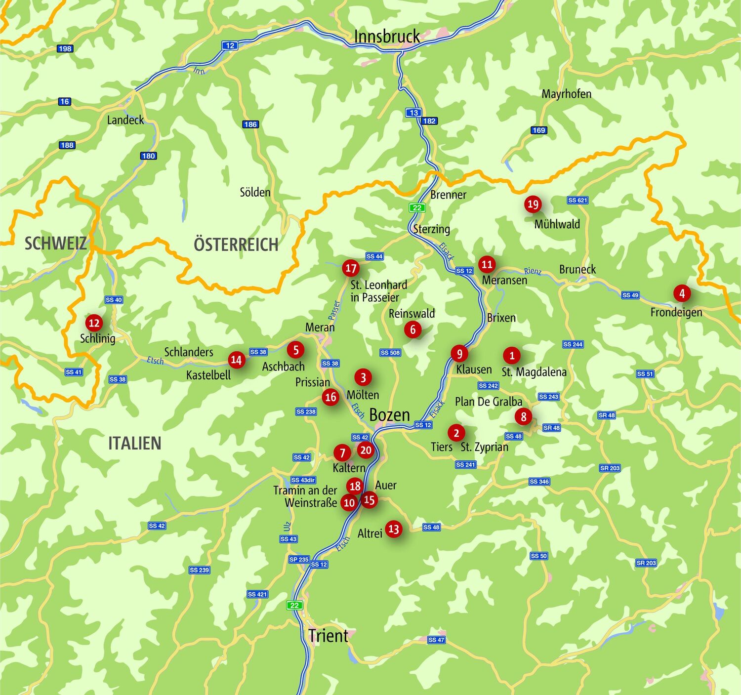 Bild: 9783770023165 | Südtirol. Wandern für die Seele | Wohlfühlwege | Mitterer-Zublasing