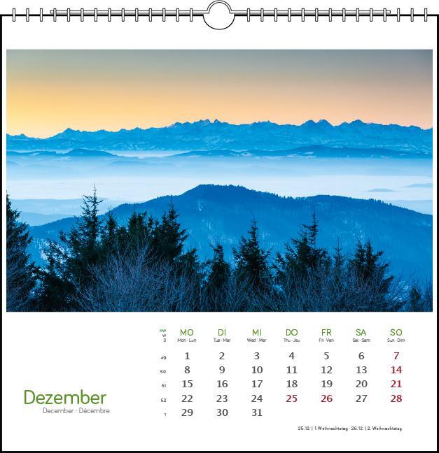 Bild: 9783861924135 | Schwarzwald 2025 | Postkarten-Tischkalender | Clemens Emmler | 13 S.