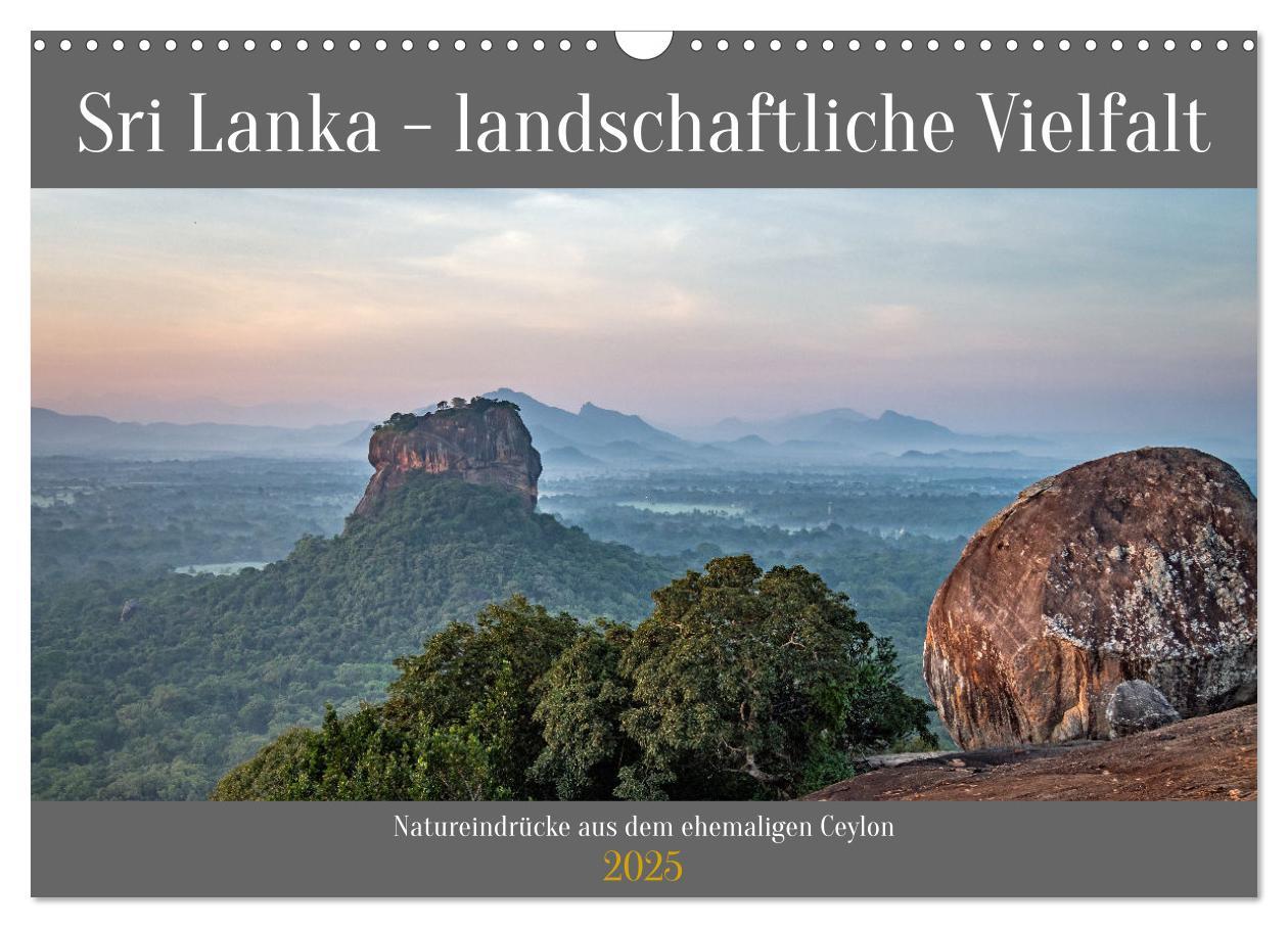 Cover: 9783383964015 | Sri Lanka - landschaftliche Vielfalt (Wandkalender 2025 DIN A3...