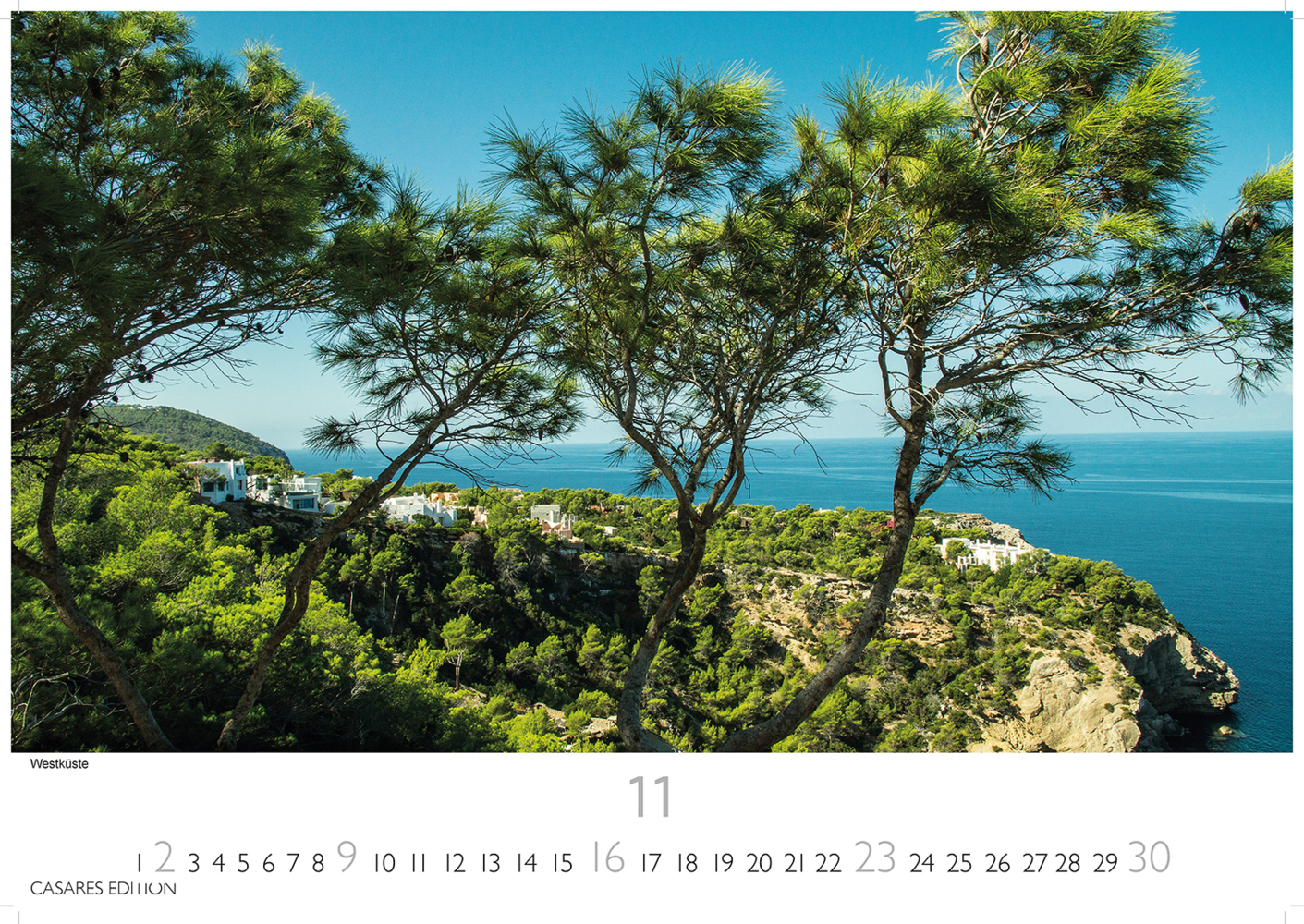 Bild: 9781835240366 | Ibiza/Formentera 2025 L 35x50cm | Kalender | 14 S. | Deutsch | 2025