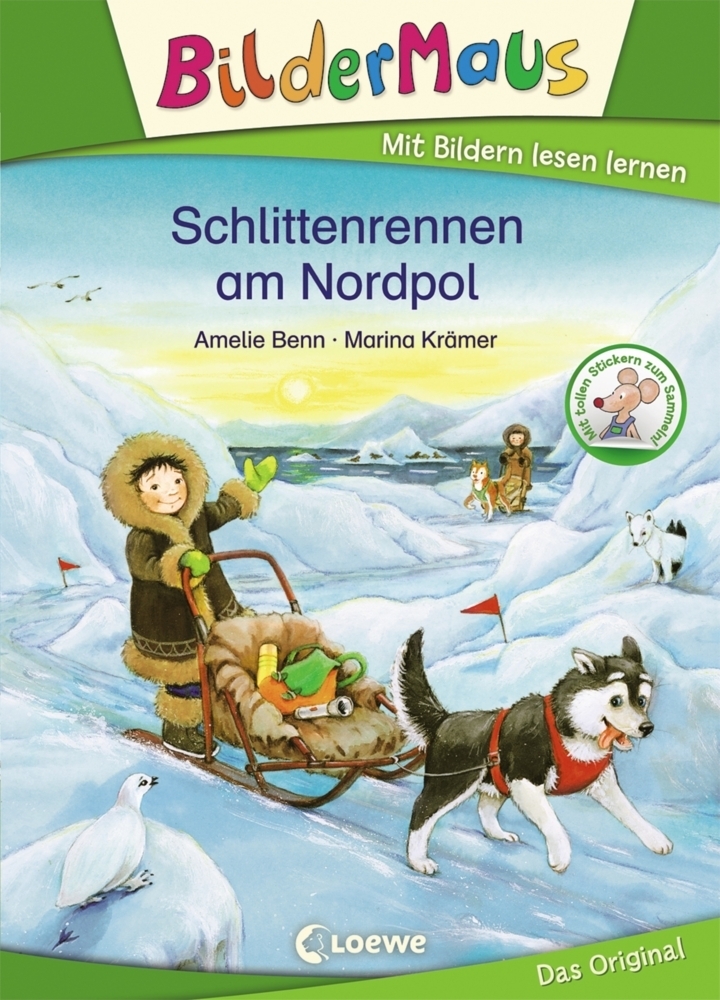 Cover: 9783785589670 | Bildermaus - Schlittenrennen am Nordpol | Amelie Benn | Buch | 48 S.