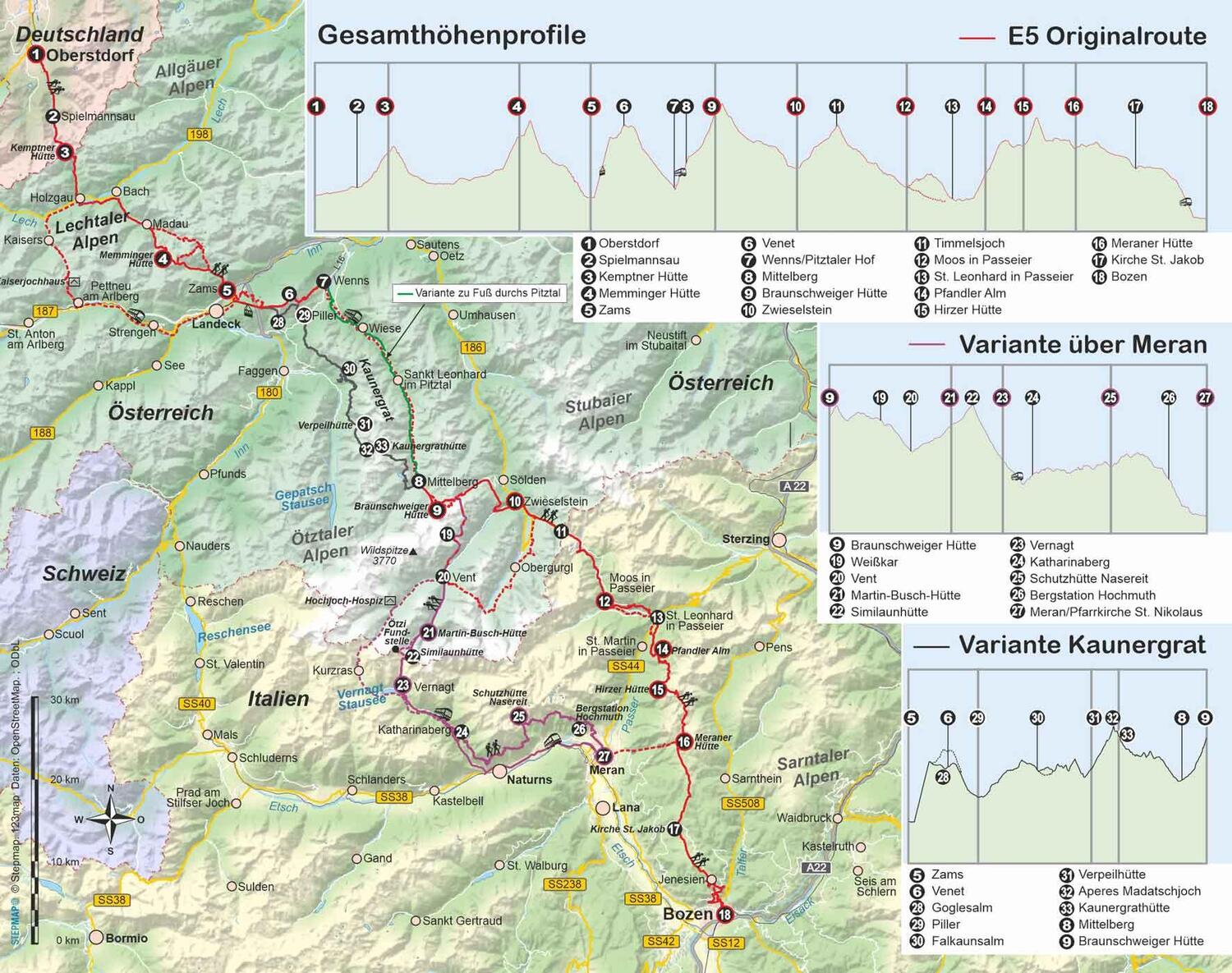 Bild: 9783866868113 | E5 Oberstdorf - Meran/Bozen | Christian K. Rupp | Taschenbuch | 288 S.