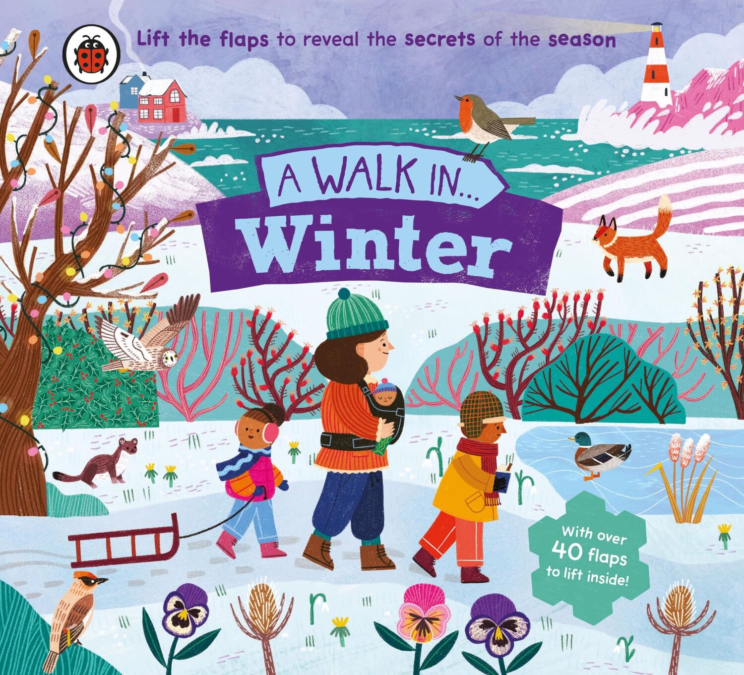 Cover: 9780241615492 | A Walk in Winter | Lift the flaps to reveal the secrets of the season