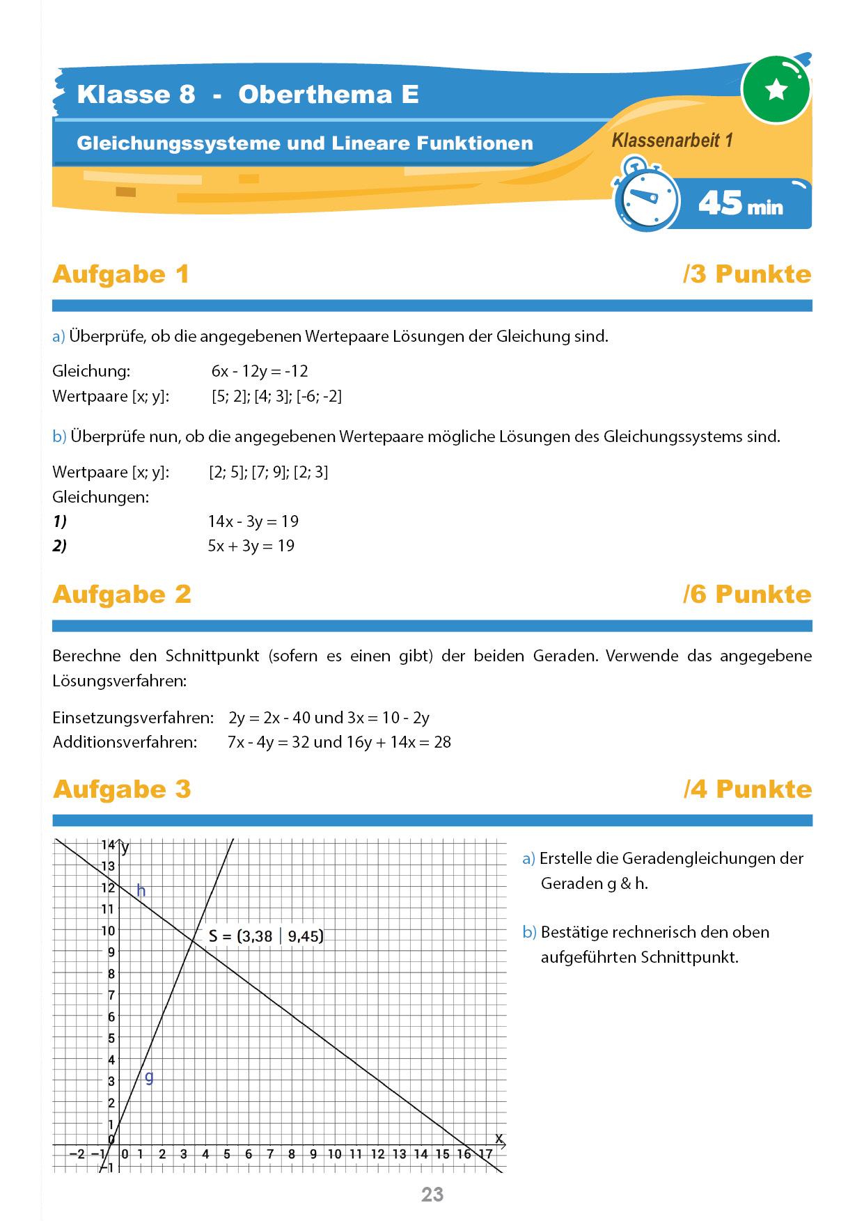 Bild: 9783946641285 | Mathematik Klassenarbeitstrainer Klasse 8 - StrandMathe | Broschüre