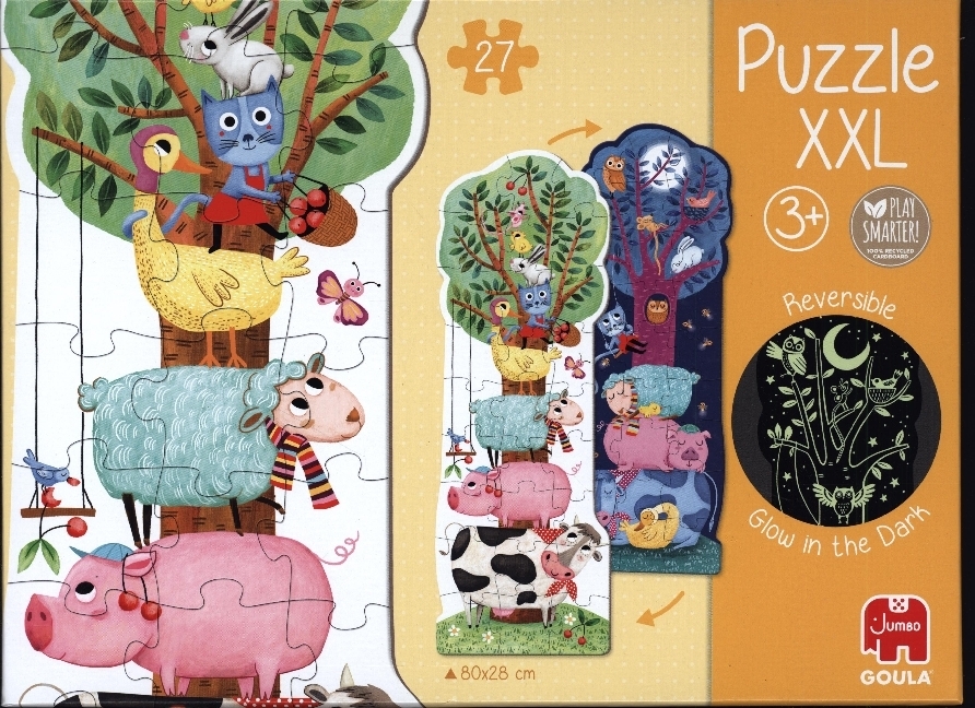 Cover: 8410446502174 | GOULA XXL Puzzle Tag &amp; Nacht | Spiel | 50217 | 2023 | Goula