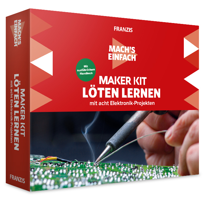 Cover: 4019631671226 | FRANZIS 67122 Mach's einfach Maker Kit Löten lernen | Burkhard Kainka