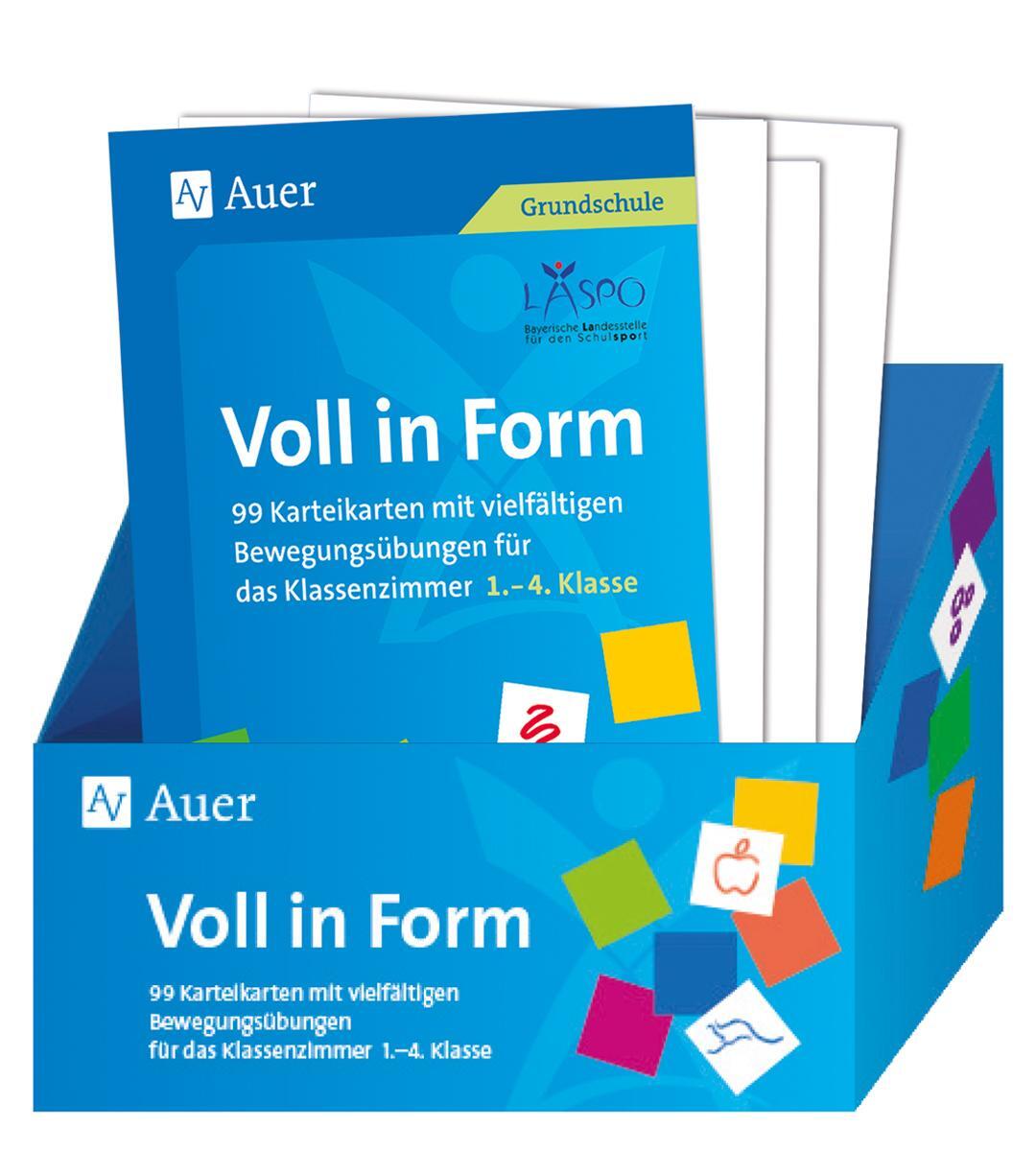 Cover: 9783403078999 | Voll in Form - Materialbox | Laspo | Box | Deutsch | 2016