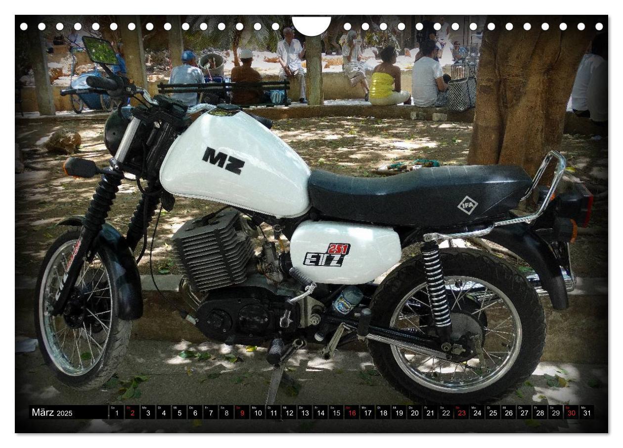 Bild: 9783435485406 | Motorrad-Legenden - MZ (Wandkalender 2025 DIN A4 quer), CALVENDO...