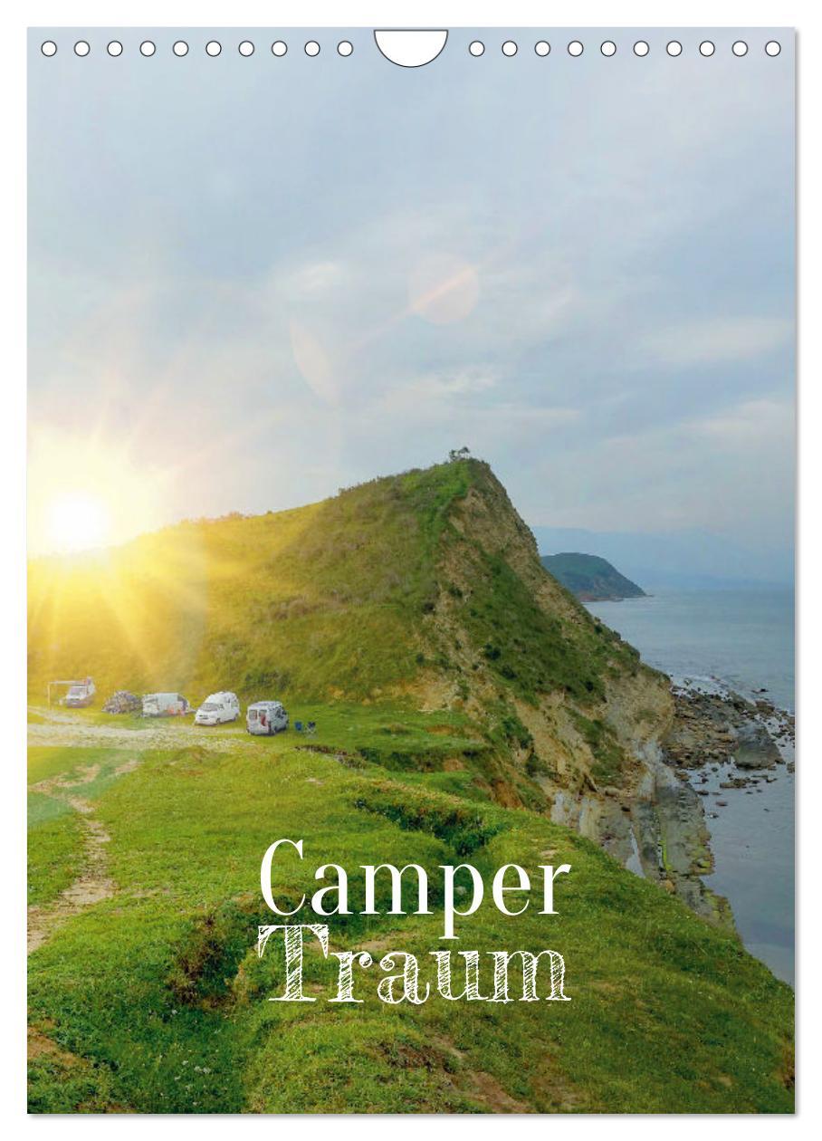 Cover: 9783435892730 | Camper Traum (Wandkalender 2025 DIN A4 hoch), CALVENDO Monatskalender