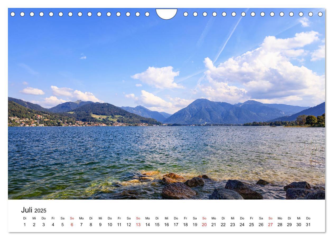 Bild: 9783435112913 | Tegernseer Momente (Wandkalender 2025 DIN A4 quer), CALVENDO...