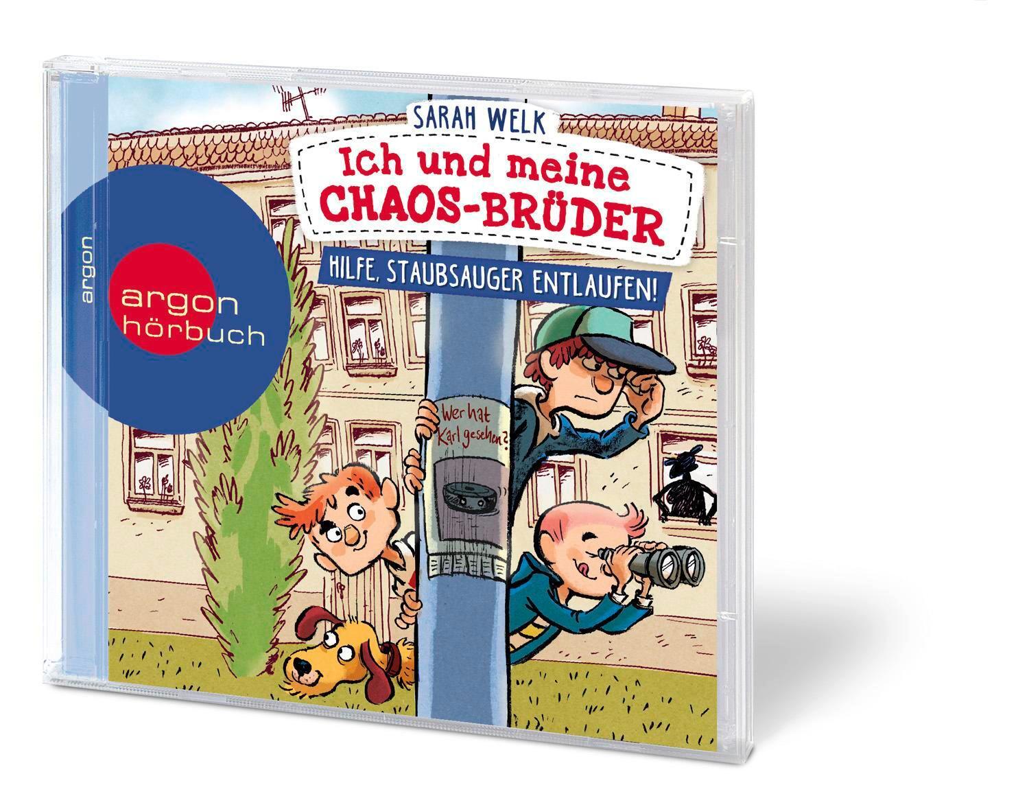 Bild: 9783839842294 | Ich und meine Chaos-Brüder - Hilfe, Staubsauger entlaufen! | Welk | CD