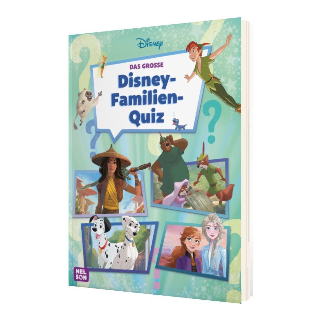 Bild: 9783845121536 | Disney Kreative Beschäftigung: Das große Disney-Familien-Quiz | Buch