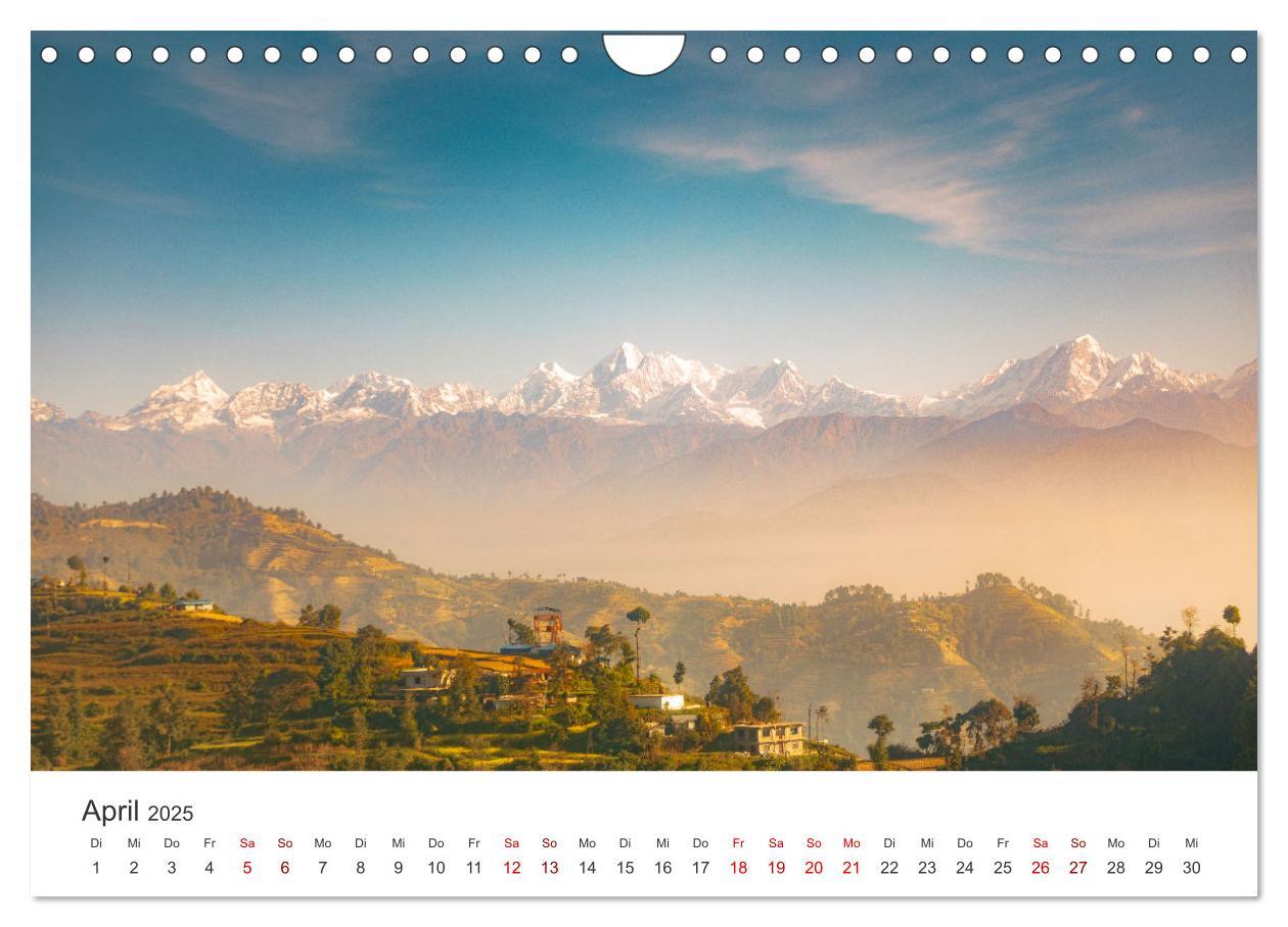 Bild: 9783435008636 | Nepal - Mitten im Himalaya (Wandkalender 2025 DIN A4 quer),...