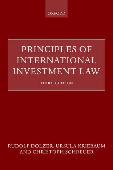 Cover: 9780192857811 | Principles of International Investment Law | Rudolf Dolzer (u. a.)