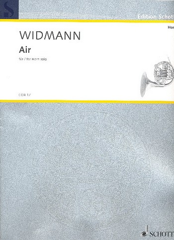 Cover: 9790001141420 | Air | for solo horn | Jörg Widmann | Buch | 2006 | Schott Music