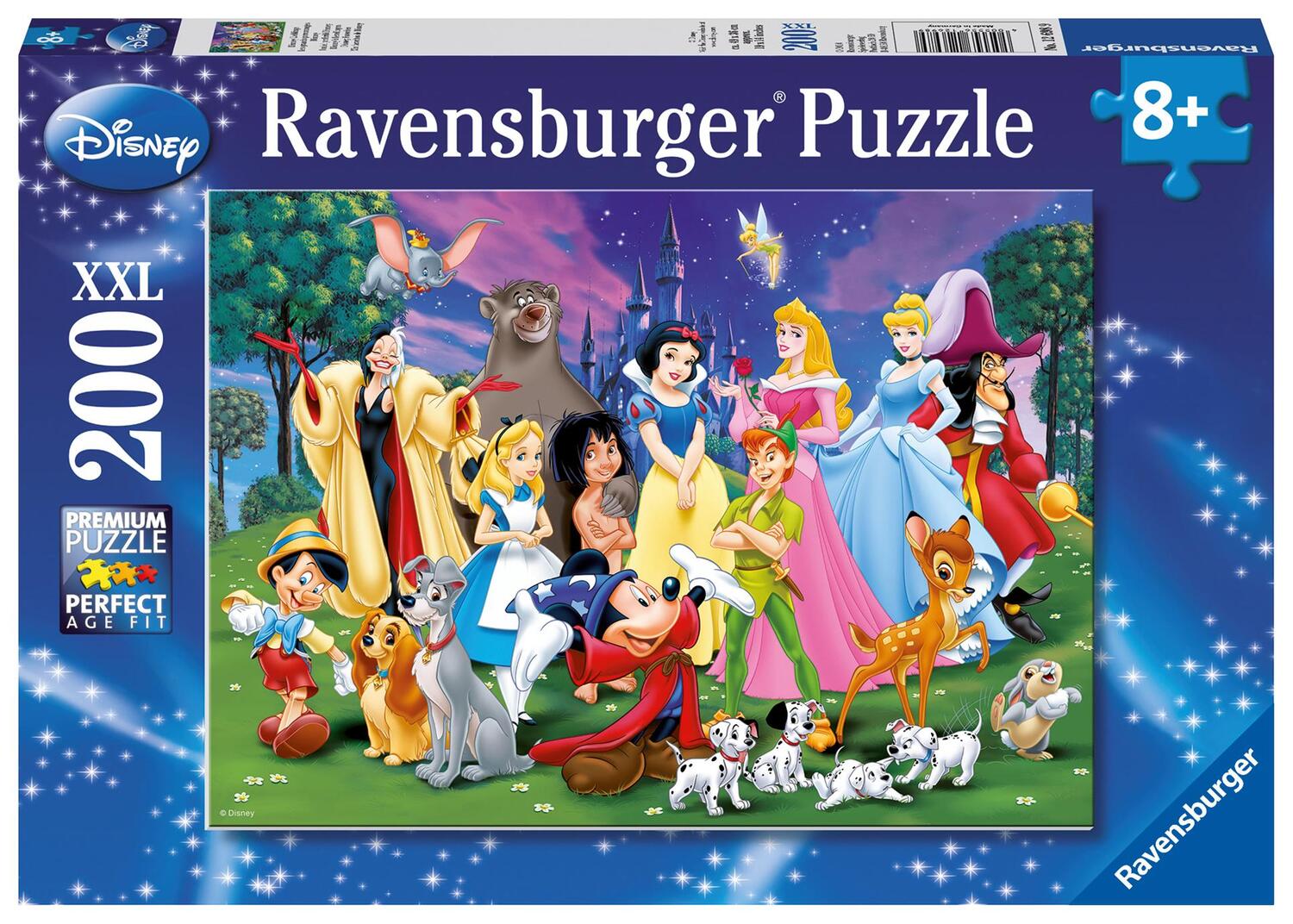 Cover: 4005556126989 | Disney Lieblinge 200 Teile XXL | Spiel | Deutsch | 2014 | Ravensburger