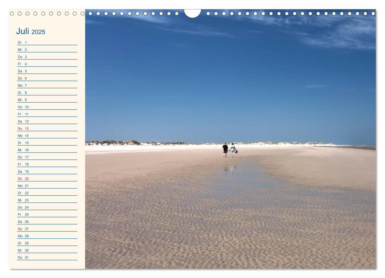 Bild: 9783435507658 | Urlaub auf Borkum (Wandkalender 2025 DIN A3 quer), CALVENDO...