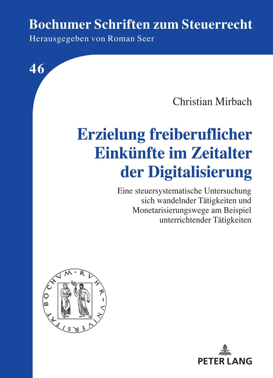 Cover: 9783631895450 | Erzielung freiberuflicher Einkünfte im Zeitalter der Digitalisierung