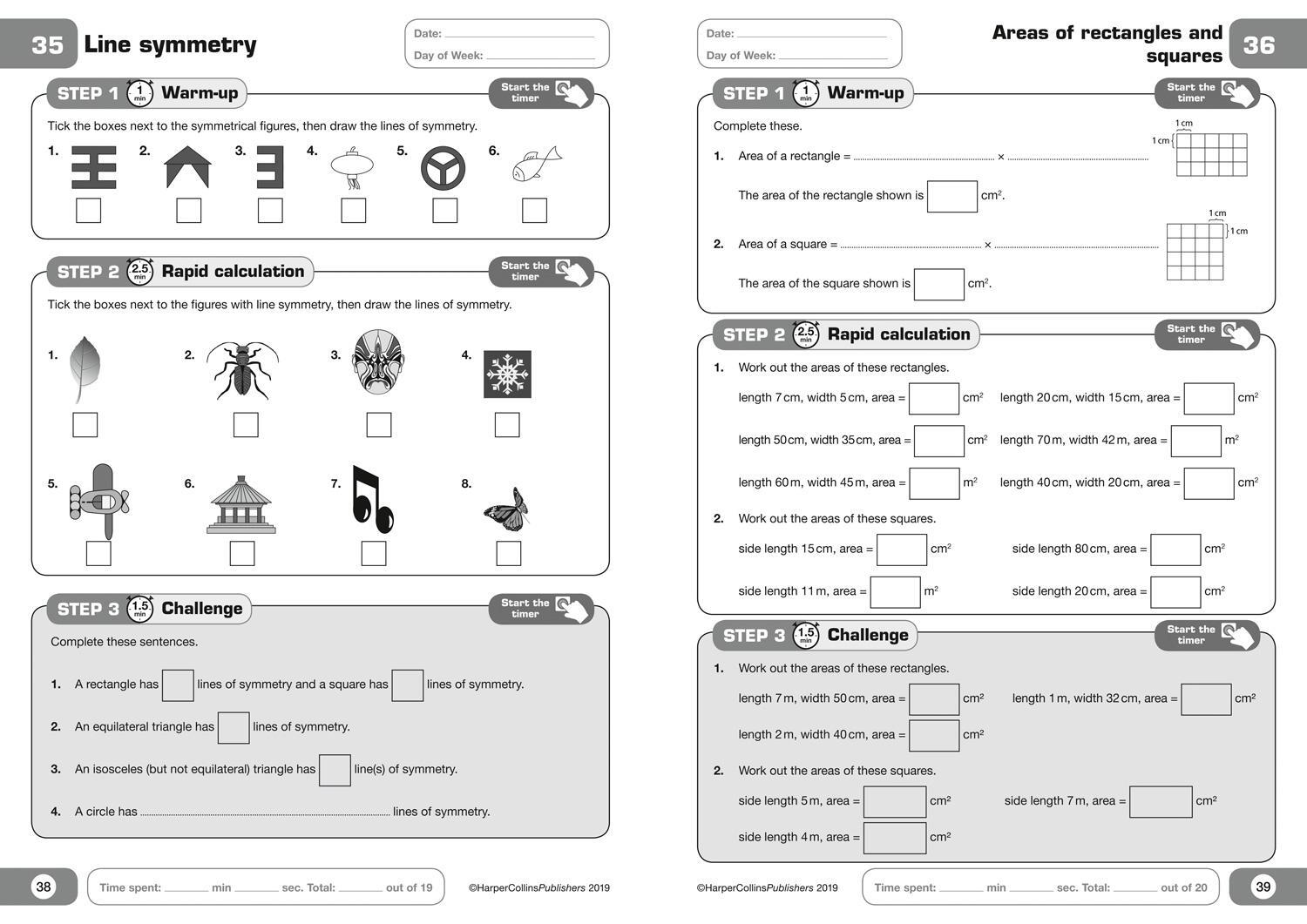 Bild: 9780008311117 | Maths in 5 Minutes A Day Age 8-9 | Collins KS2 | Taschenbuch | 2019