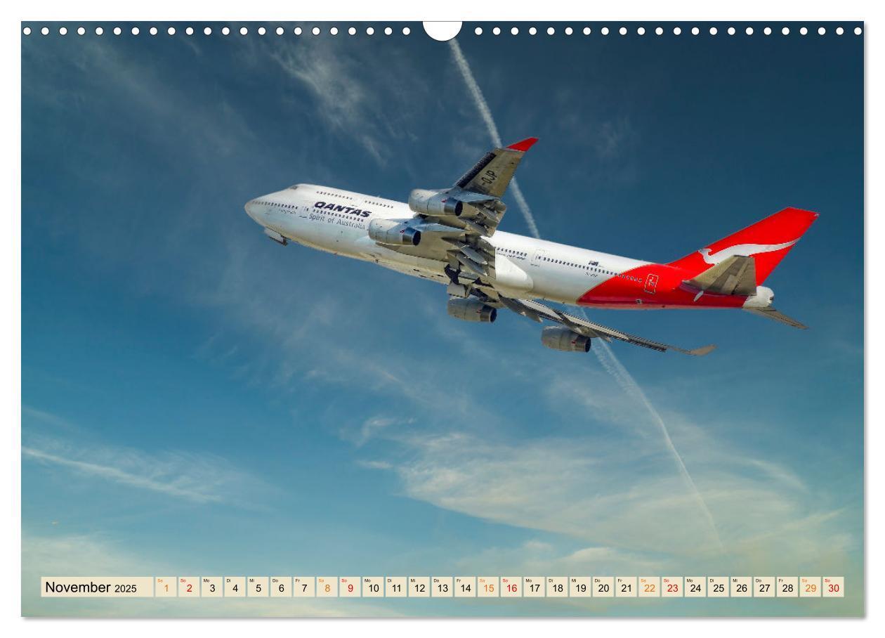 Bild: 9783383963704 | Flugzeuge - ab in den Urlaub (Wandkalender 2025 DIN A3 quer),...