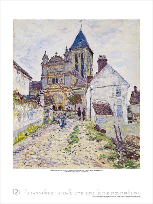 Bild: 9783731875734 | Claude Monet 2025 | Verlag Korsch | Kalender | Spiralbindung | 14 S.