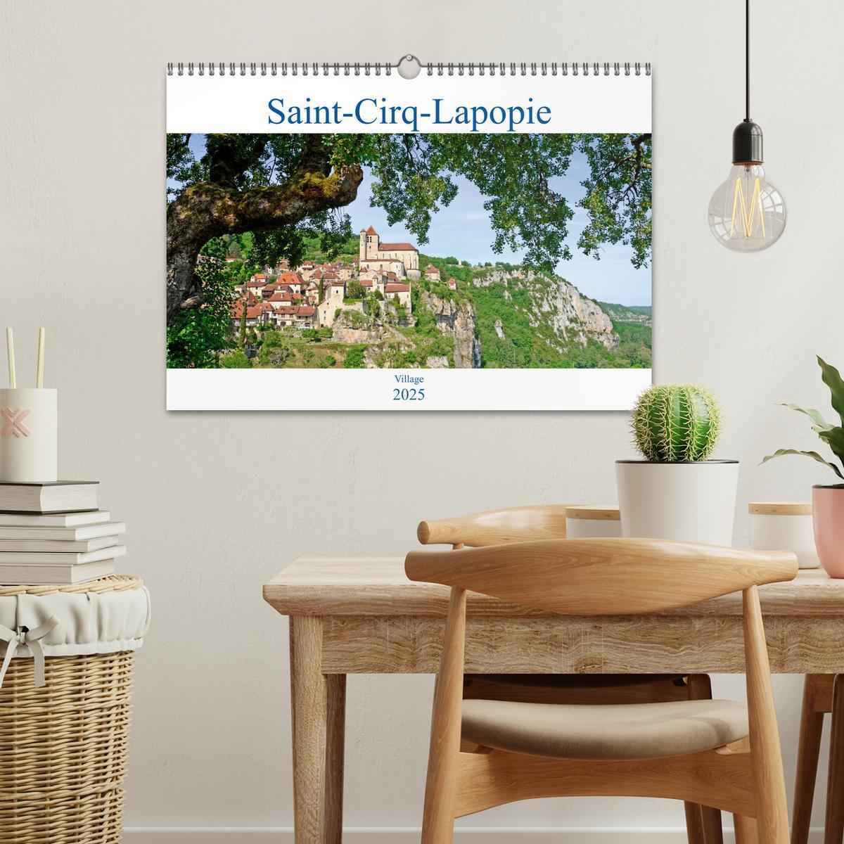 Bild: 9781325934928 | Saint-Cirq-Lapopie Village (Calendrier mural 2025 DIN A3 vertical),...