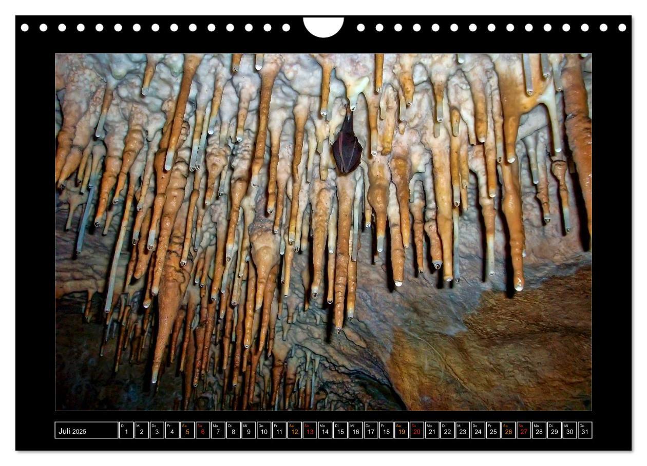 Bild: 9783435596904 | Höhlen, Stalaktiten und Stalagmiten (Wandkalender 2025 DIN A4...