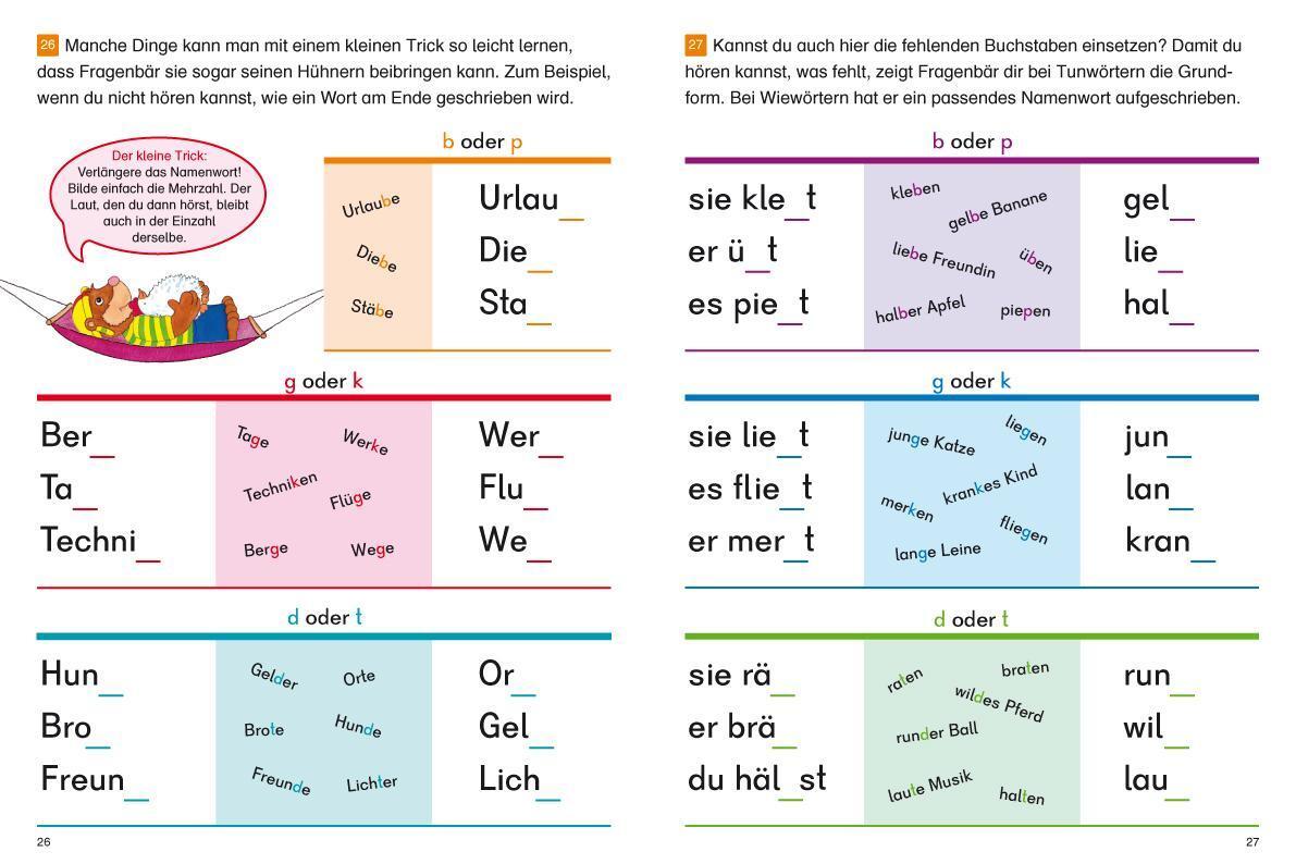 Bild: 9783940811257 | Fragenbär - Richtig schreiben 1./2. Klasse | Broschüre | 48 S. | 2015