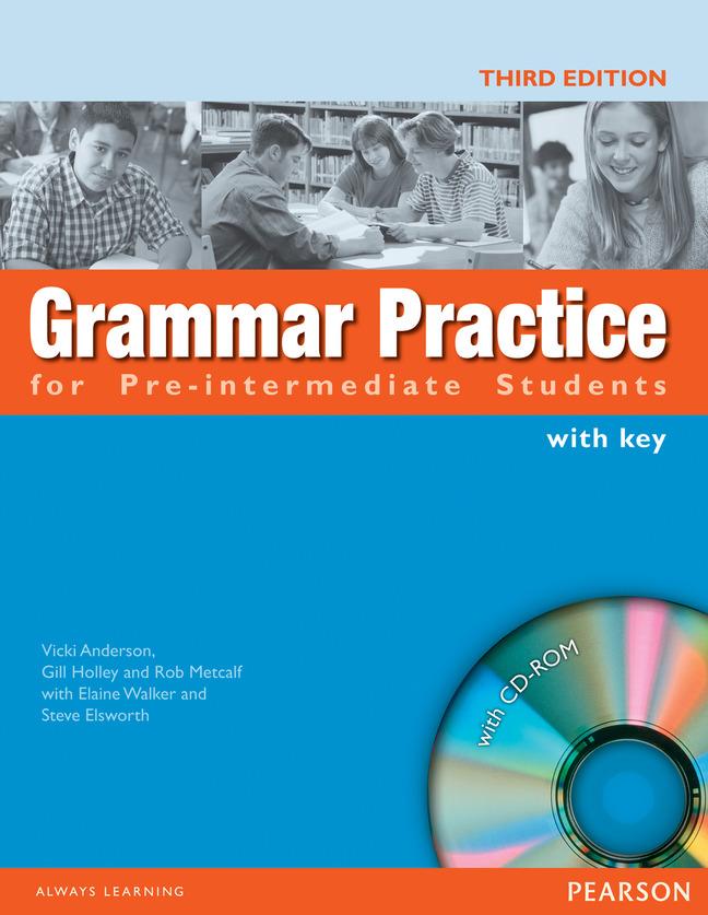 Cover: 9781405852968 | Grammar Practice for Pre-Intermediate Students, with Answer Key and...