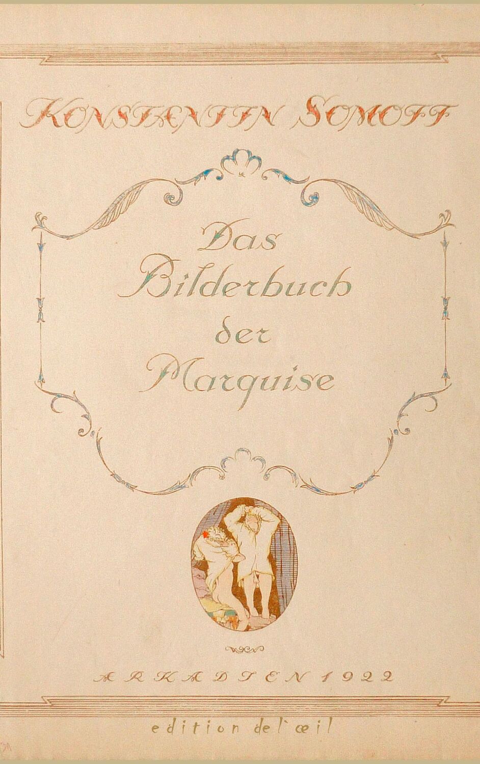 Cover: 9783735721723 | Das Bilderbuch der Marquise | Constantin Somoff | Taschenbuch | 28 S.