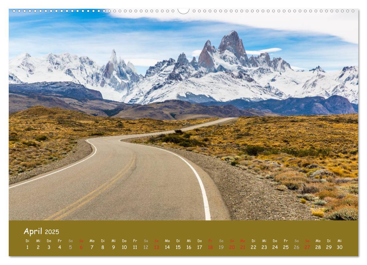 Bild: 9783435594382 | Patagonien 2025 - Traumziel in den Anden (Wandkalender 2025 DIN A2...