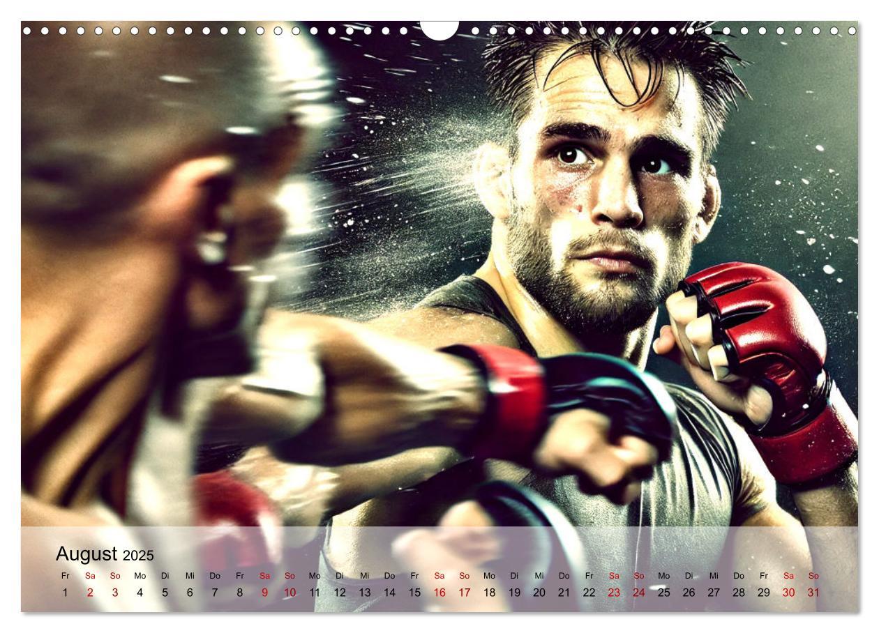 Bild: 9783457234440 | MMA Germany - Mixed Martial Arts Power (Wandkalender 2025 DIN A3...