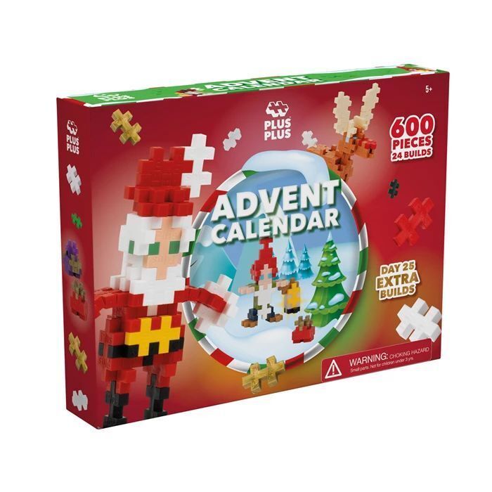 Bild: 5710409109130 | PLUS PLUS - Adventskalender Plus-Plus 2024 | Stück | PLUS PLUS