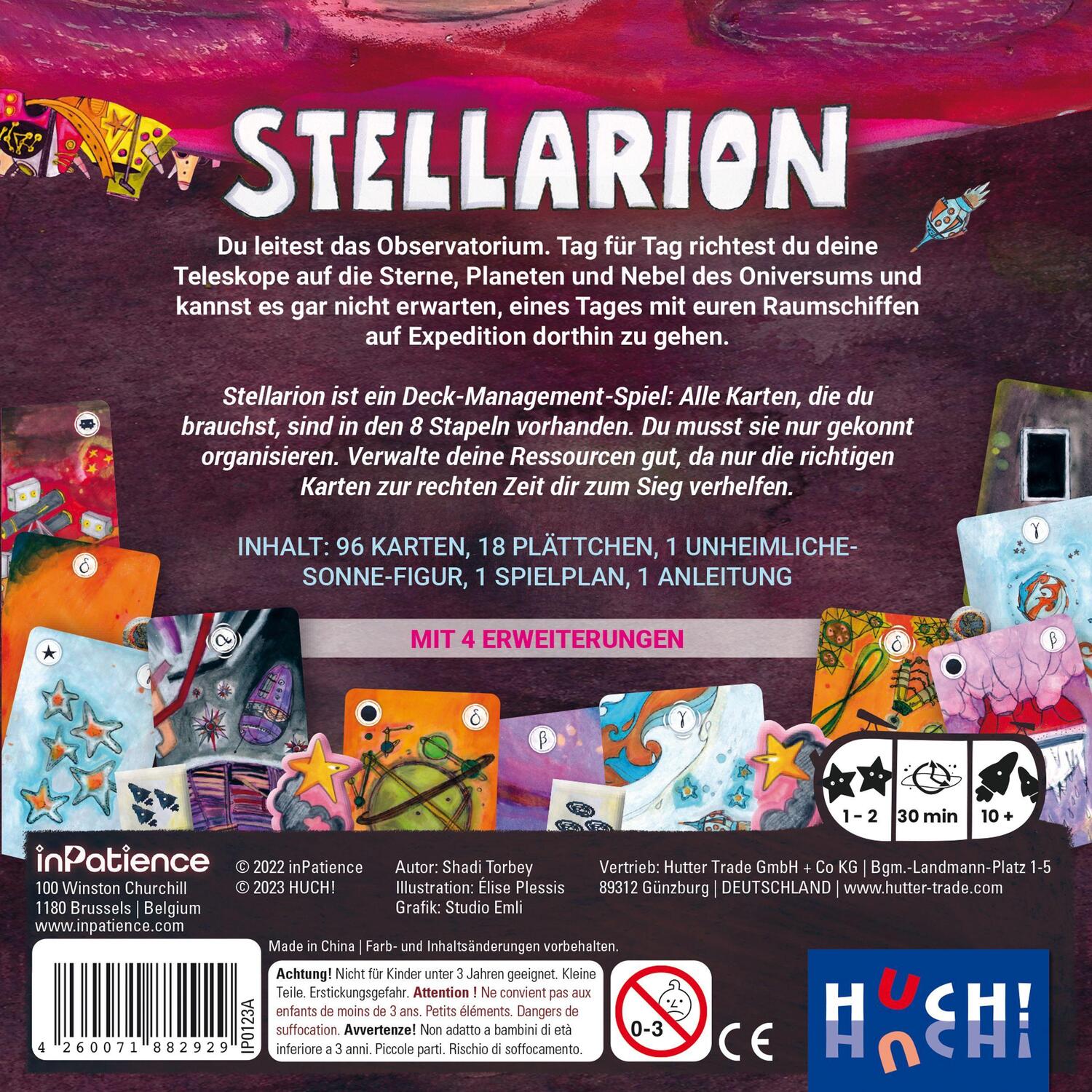 Bild: 4260071882929 | Stellarion | Shadi Torbey | Spiel | Deutsch | 2023 | Huch &amp; Friends