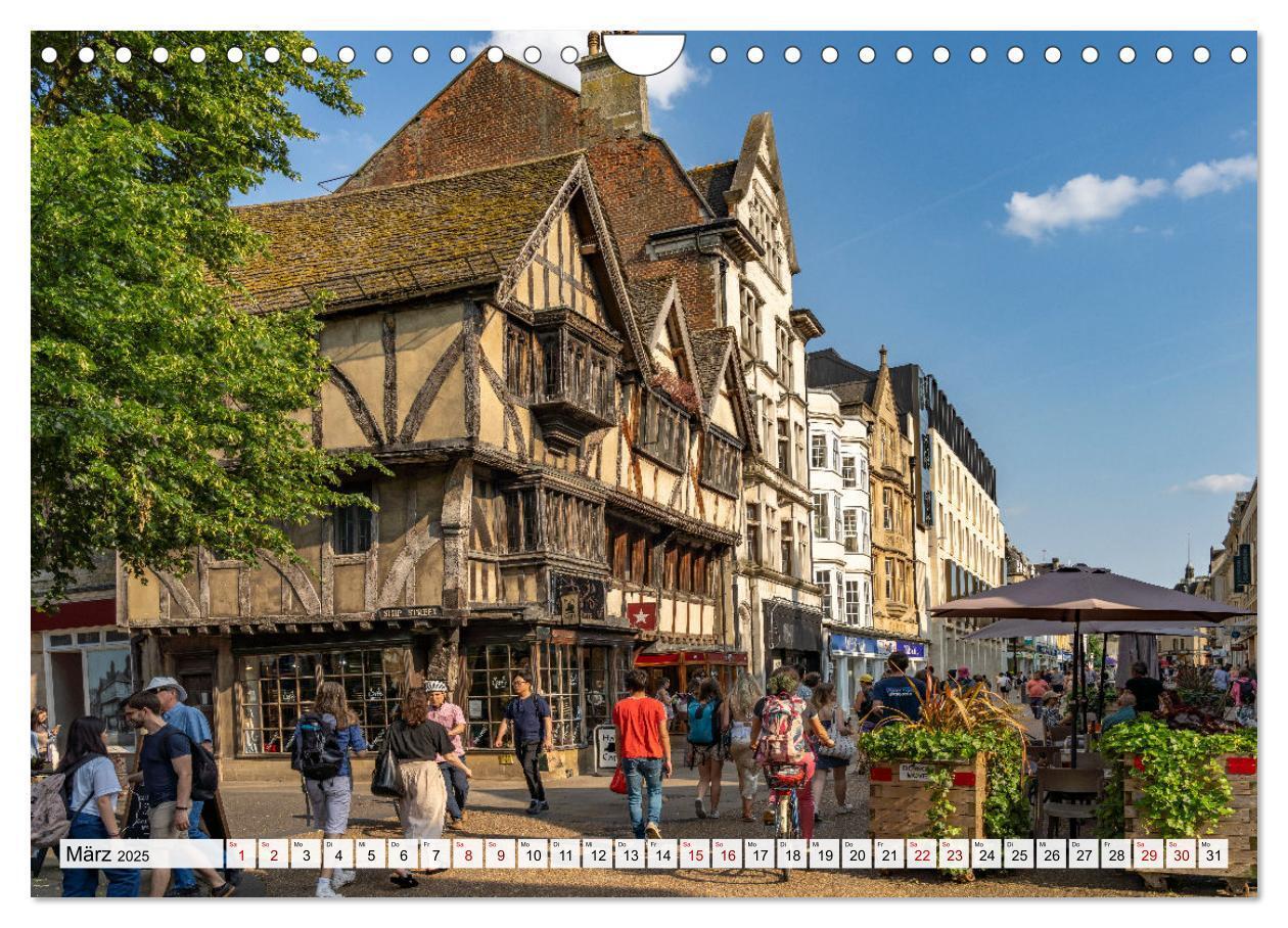 Bild: 9783383848926 | England - Oxford (Wandkalender 2025 DIN A4 quer), CALVENDO...