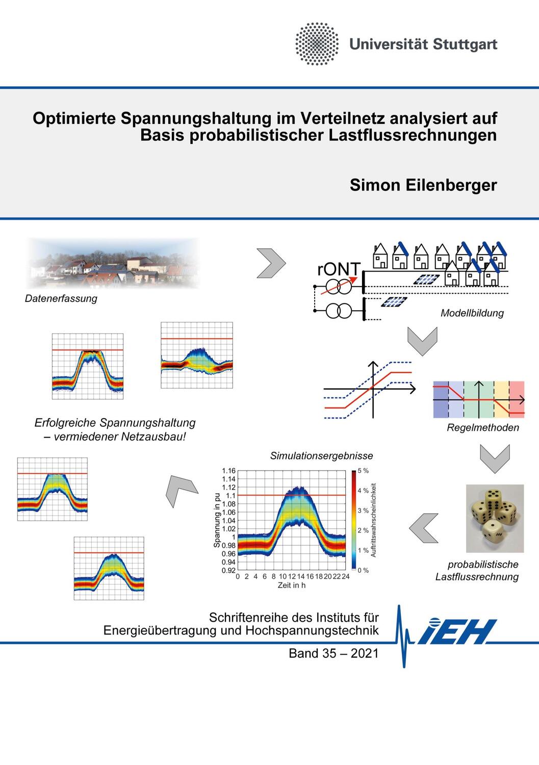 Cover: 9783754352397 | Optimierte Spannungshaltung im Verteilnetz analysiert auf Basis...