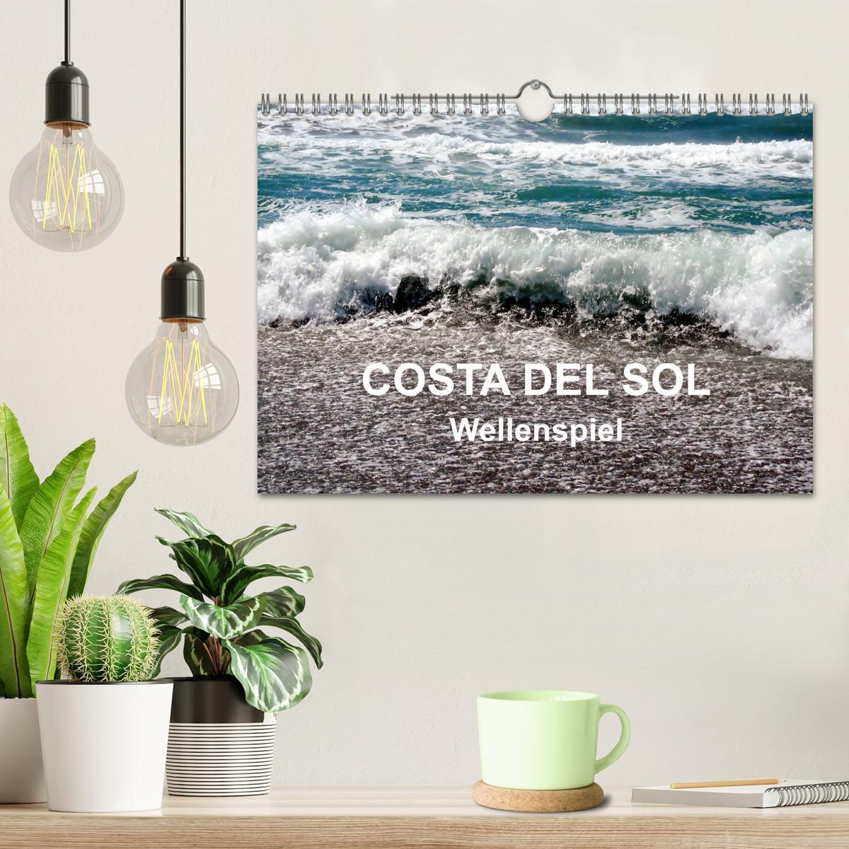 Bild: 9783435684557 | COSTA DEL SOL - Wellenspiel (Wandkalender 2025 DIN A4 quer),...