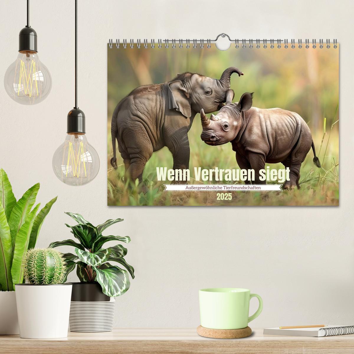 Bild: 9783383800931 | Wenn Vertrauen siegt (Wandkalender 2025 DIN A4 quer), CALVENDO...