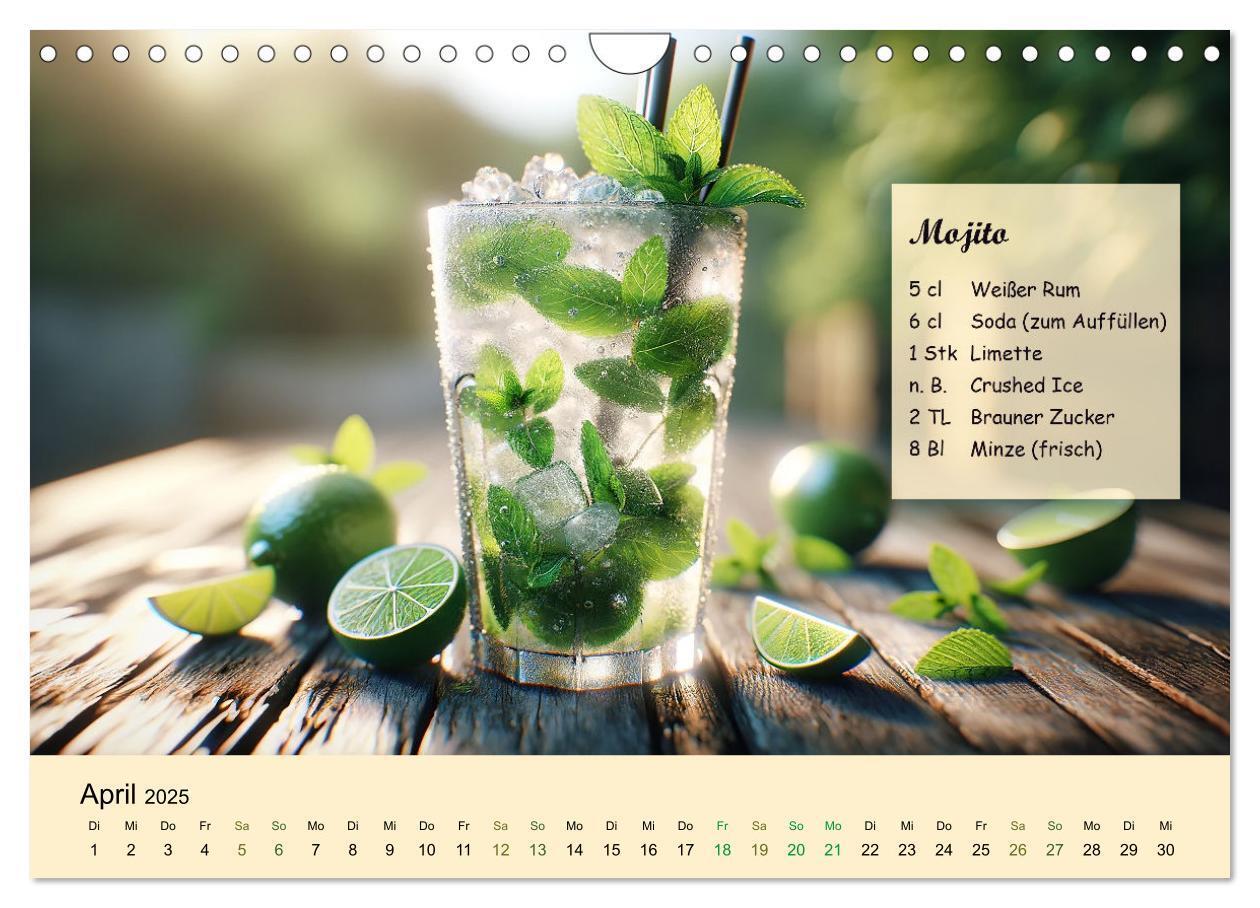 Bild: 9783383777622 | Cocktail-Klassiker (Wandkalender 2025 DIN A4 quer), CALVENDO...